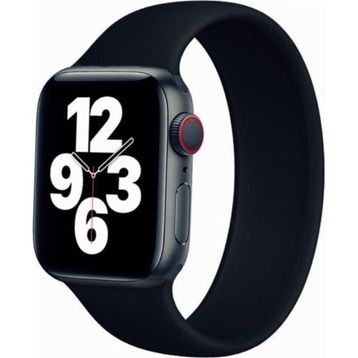 CoverZone Apple Watch 44 mm One Way Medium Siyah Kordon