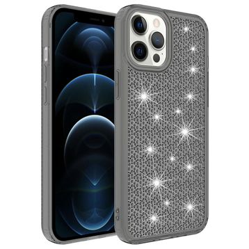 CoverZone iPhone 12 Pro Airbagli Kamera Korumalı Parlak Tasarımlı Z-Snow Emollient Beyaz Cep Telefonu Kılıfı