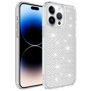 CoverZone iPhone 14 Pro Max Airbagli Kamera Korumalı Parlak Tasarımlı Z-Snow Emollient Gri Cep Telefonu Kılıfı