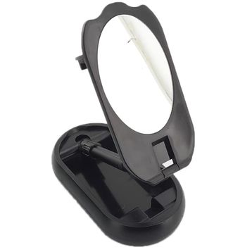 CoverZone LXE03 Aynalı Masaüstü 2in1 Taşınabilir Kaydırmaz Tabanlı Katlanır Telefon Standı