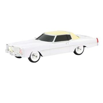 CoverZone WS-1966 Beyaz Kablosuz 1966 Cadillac Görünümlü Klasik Araba Bluetooth Hoparlör