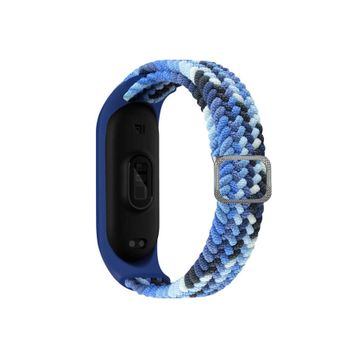 CoverZone Xiaomi Mi 7 Band Mixed Hasır Örmeli Blue Kayış Kordon