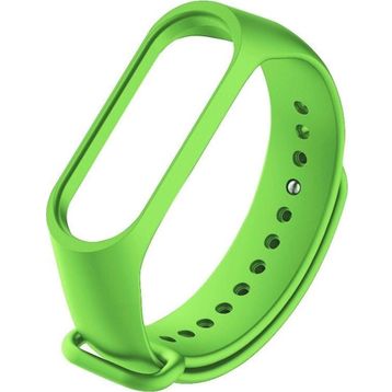 CoverZone Xiaomi Mi Band 5 Uyumlu Termoplastik Açık Yeşil Kayış Kordon