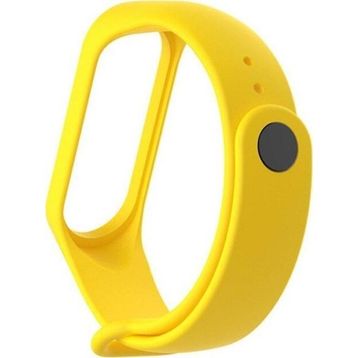 CoverZone Xiaomi Mi Band 5 Uyumlu Termoplastik Sarı Kayış Kordon