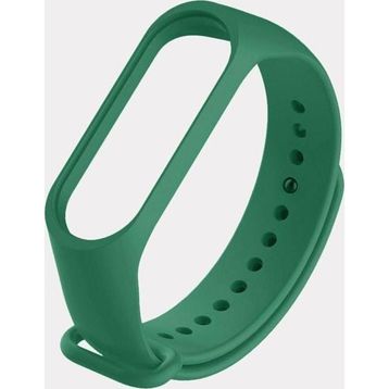 CoverZone Xiaomi Mi Band 6 Uyumlu Termoplastik Silikon Haki Kayış Kordon