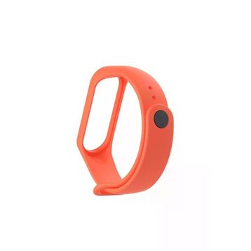 CoverZone Xiaomi Mi Band 6 Uyumlu Termoplastik Silikon Turuncu Kayış Kordon