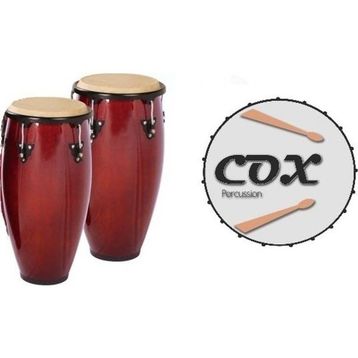 Cox COB100RW 11,75 inç 12,5 inç Red Wine Konga Seti