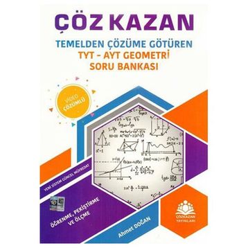 Çöz Kazan Yayınları TYT AYT Geometri Soru Bankası