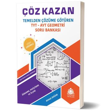 Çöz Kazan Yayınları TYT AYT Geometri Soru Bankası