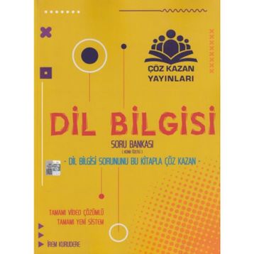 Çöz Kazan Yayınları - TYT Dil Bilgisi Konu Özetli Soru Bankası