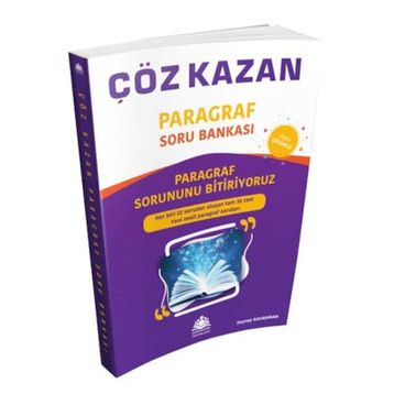 Çöz Kazan Yayınları TYT Paragraf Soru Bankası