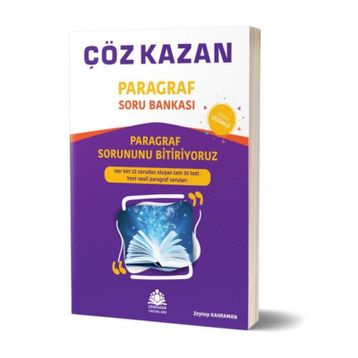 Çöz Kazan Yayınları TYT Paragraf Soru Bankası