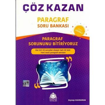 Çöz Kazan Yayınları TYT Paragraf Soru Bankası