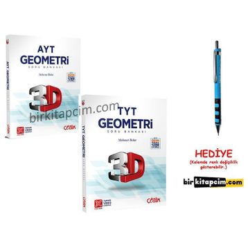 Çözüm 3D Yayınları TYT AYT Geometri Soru Bankası Fırsat Seti