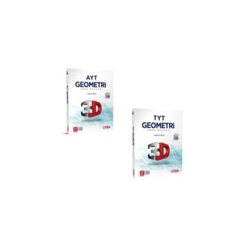 Çözüm 3D Yayınları TYT AYT Geometri Soru Bankası Fırsat Seti