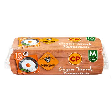 CP 10'lu Orta Boy Gezen Tavuk Yumurtası