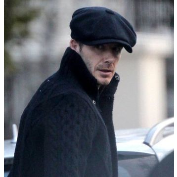 CP231 Siyah Erkek Kasket Baretta Beckham Peaky Blinders Şapka