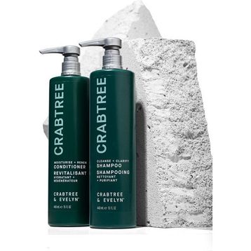 Crabtree Evelyn Cleanse Clarify 443 ml Şampuan+Renew Revitalisant 443 ml Saç Kremi