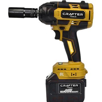 Crafter Tools Germany 800 Nm 36 V 5 Ah Akülü Torklu Somun Bijon Sökme Takma Sıkma Kömürsüz Matkap