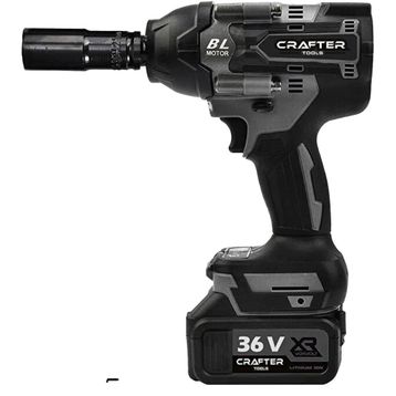 Crafter Tools Germany 800 Nm 36 V 5 Ah Akülü Torklu Somun Sıkma Bijon Sökme Kömürsüz Matkap