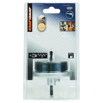 Craftomat 25-64 mm Delik Açma Testere Set