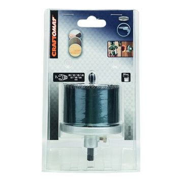 Craftomat 25-64 mm Delik Açma Testere Set