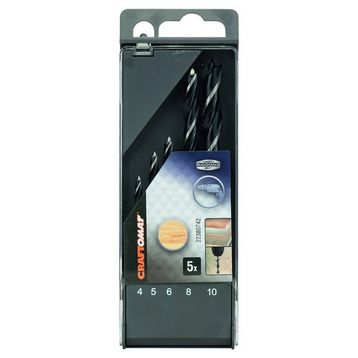 Craftomat 4-10 mm 5'li Yılan Matkap Ucu Set