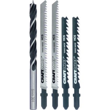 Craftomat 5'li Dekupaj Testere Ucu Ahşap Set