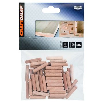 Craftomat 6x30 mm 50 Adet Dübel