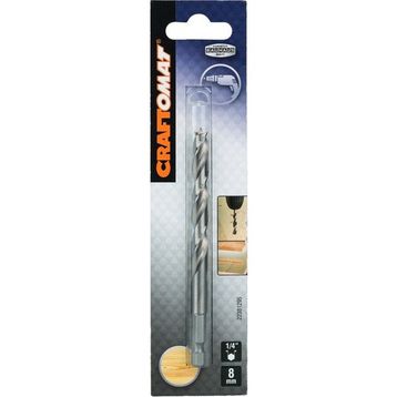 Craftomat 8 mm 1/4 Hex Ahşap Matkap Ucu