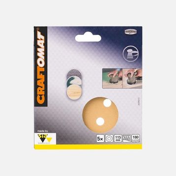 Craftomat K180 BFWP 115 mm Eksantrik Zımpara