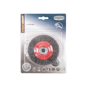 Craftomat M14 100 mm Tel Fırça