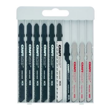 Craftomat T Şaft 10'lu Dekupaj Testere Ucu Set