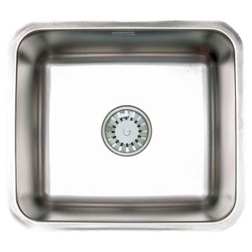 Crauf 3050 Lavello 40x45 cm Mat Inox Eviye