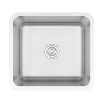 Crauf 3050 Lavello 40x45 cm Mat Inox Eviye