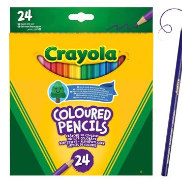 Crayola 24 Renk Kuruboya Kalemi