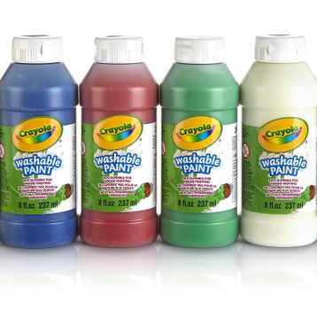 Crayola 6 Renk Hazır ve Karışabilir Boya