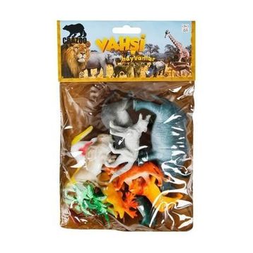 Crazoo S00000711 Orta Poşet Vahşi Hayvanlar