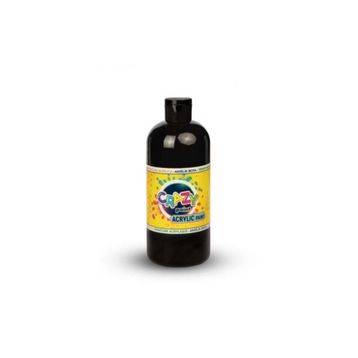 Crazy 2708 550 g Siyah Akrilik Boya