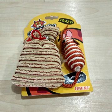 Crazy Fare Ve Bez Torba Kedi Oyuncağı