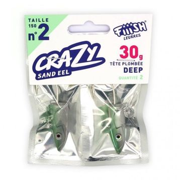 Crazy Sandeel CSE150/2 CSE222 30 gr Deep Jig Head