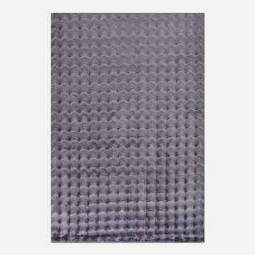 Crea 120x180 cm Antrasit Mantar Post Ebatlı Halı