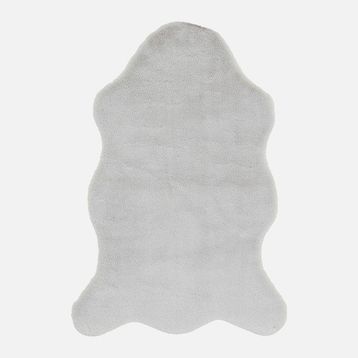 Crea 120x180 cm Gri Tavşan Tüyü Suni Post