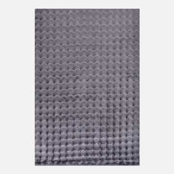 Crea 80x150 cm Antrasit Mantar Post Ebatlı Halı