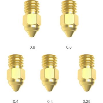Creality MK-ST 5 Adet Nozzle Kit