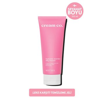 Cream Co Hyaluronic Acid Glow Jelly 100 ml Yüz Temizleme Jeli