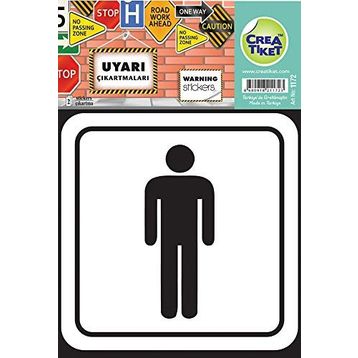 CreaTiket 1172 Bay Wc Etiket
