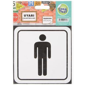 CreaTiket 1172 Bay Wc Etiket