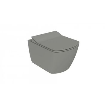 Creavit Cool Grey EG321-00CG00E-0000 Elegant Rim-Off Kanalsız Asma Klozet