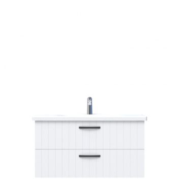 Creavit D10 Next Tezgah Altı 2 Çekmeceli 100 cm Beyaz Lake Lavabo Dolabı